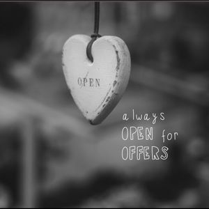 Always open to any and all offers!!! 😁